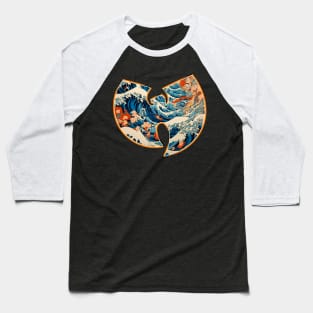 wutang - with japanese beach waves Baseball T-Shirt